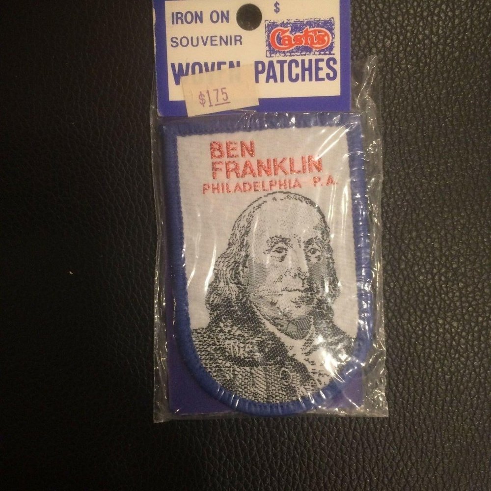 VINTAGE PATCH =BEN FRANKLN